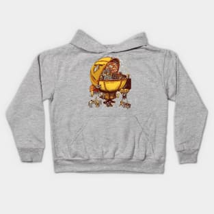 Ghost Eater: Pacman Steampunk Kids Hoodie